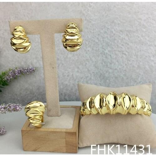 Yuminglai Classic Jewelry Sets Russia Jewelry Bangle Sets for Women FHK11431