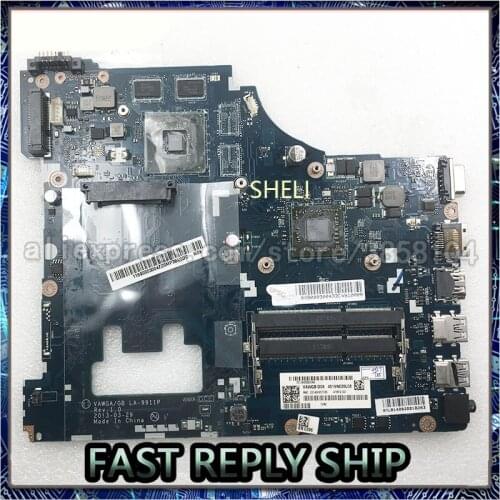 SHELI For Lenovo G505 90003004 Laptop Motherboard LA-9911P Mainboard 100% tested fully work