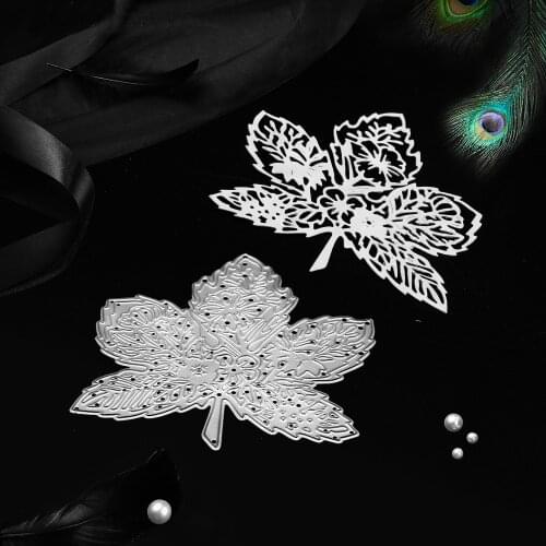Maple Leaf Flower Metal Cutting Dies for Scrapbooking New 2019 Craft Die Cut Card Making Embossing Stencil