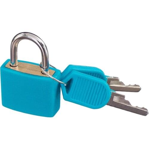 Small Padlock with Two Keys for Luggage Suitcase Bag