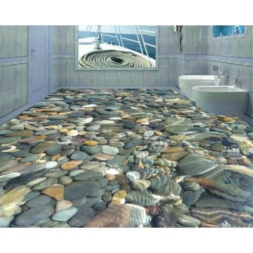 Beibehang wallpaper for kids room Vinyl wallCustom 3D wallpaper realistic water pebble self-adhesive wallpaper decorative mural