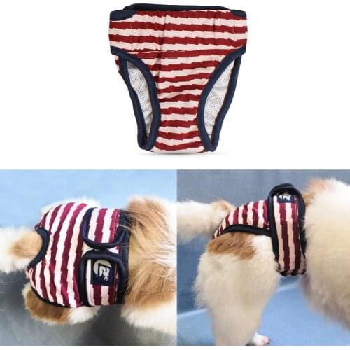 Dog Diapers Physiological Pants Washable Female Dog Shorts Soft Girl Dogs Pants Pets Underwear Sanitary Panties