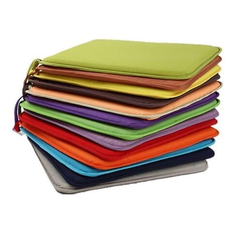 Hot 7 Colors 40x40cm Cotton Blend Cushions Dining Garden Home Kitchen Office Chair Seat Pads Cushion