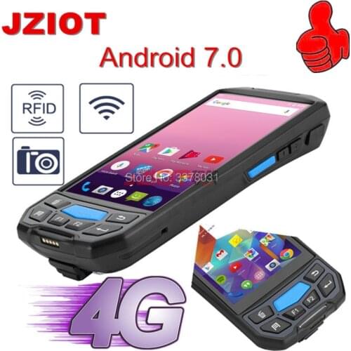 Industrial Rugged Handheld Data Collector Terminal with Wireless 4G Mobile 2D Scanner Android 7.0 system