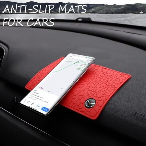 Anti Slip Mat Phone GPS Key Mp3 Car Sticky Anti-Slip Pad Accessories For Mazda 3 Atenza Axela Demio CX3 CX5 MP MS CX7 CX9 MX3