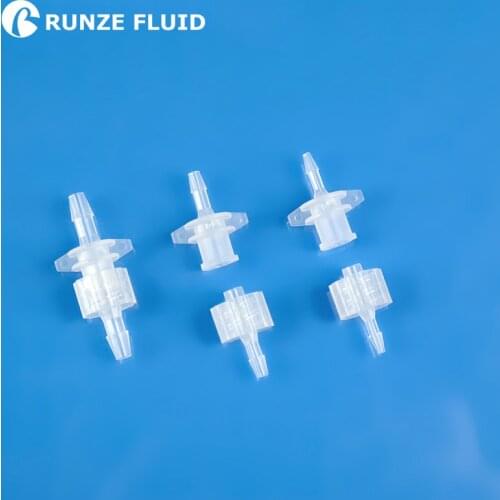 Clear PP Female Male Luer Lock Connector 1/16" 3/32" 1/8" 5/32" 3/16" 1/4" Flexible Tubing Coupling Quick Slip Easy Connection