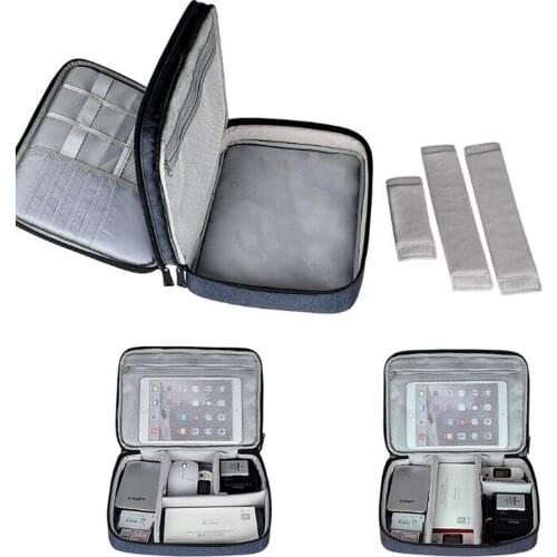 Waterproof Digital Accessories Storage Bag earphone Data Cable Gadget Mobile hard U disk shield finishing box Protective Sleeve