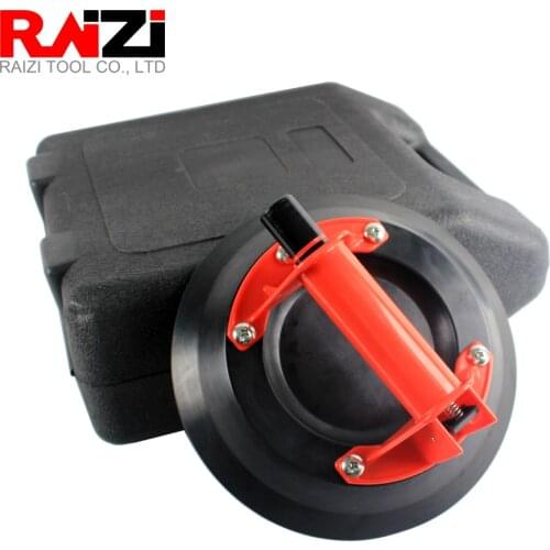 Raizi 10 Inch/255 mm Vacuum Suction Cup Heavy Duty Lifter For Tile Granite Glass Manual Lifting Carrying Tool With ABS Handle