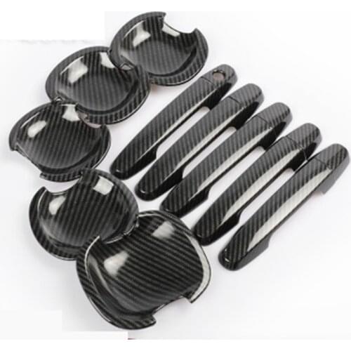 ABS Door Handle Bowl Door handle Protective covering Cover Trim Car-styling For Toyota RAV4 2014 2015 2016 2017 2018 2019