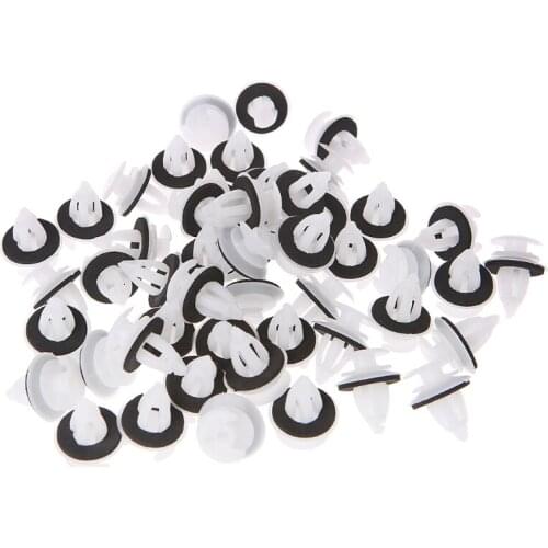 50PC/Bag Door Panel Clips With Seal Ring For BMW E34 E36 E38 E39 E46 M3 M5 Z3 X5