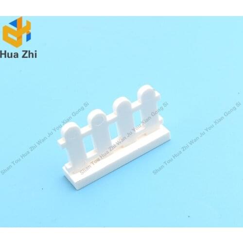 Building Blocks Parts 33303 10PCS Picket Fence 1 x 4 x 2 LEGOING MOCS Education