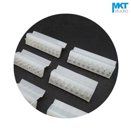 100Pcs CH Series 3.96mm Pitch CH3.96 Straight Pin Male Box Header 11P 12P