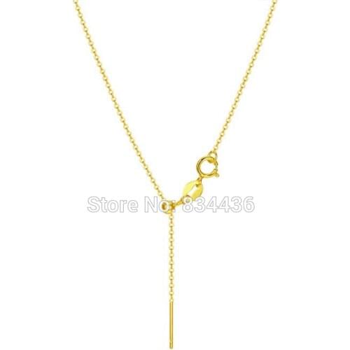 5pcs Rose Gold Tone 316L Adjustable Stainless Steel Needle End Universal Necklace Chains Womens DIY Acccessories Jewelry Gifts