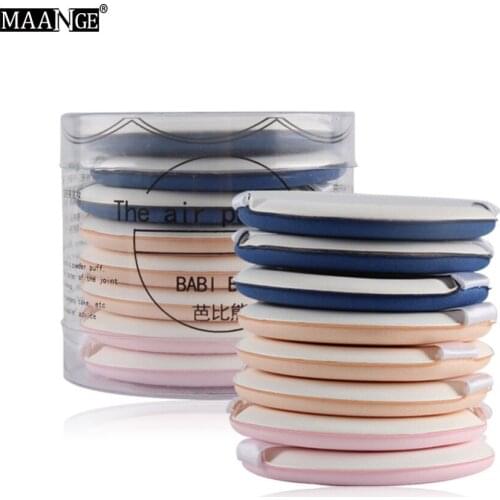 8cs/box three colors Air makeup puff BB Cream Puff Makeup Foundation Sponge Facial Powder Puff Beauty Tools