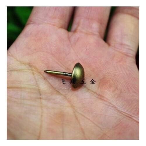 Hardware accessories 11mm*17mm upholstery tacks decorative tacks Bubble sofa nail bronze antique soft package upholstery nail