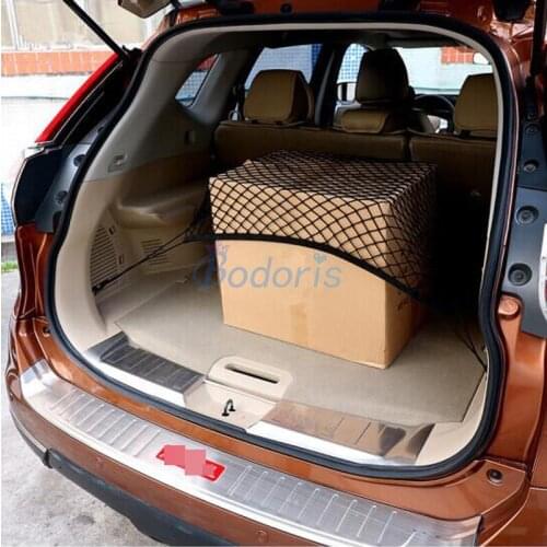 For Toyota Land Cruiser 200 Prado J120 FJ150 FJ100 Rear Truck Storage Bag Luggage Nets Hook Cargo Net Car Organizer Accessories