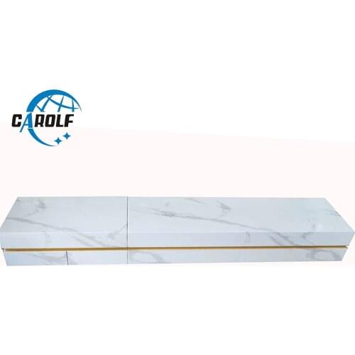 Good Price Home Furniture White Tv Unit Carrara Marble Tv Stand For Sale