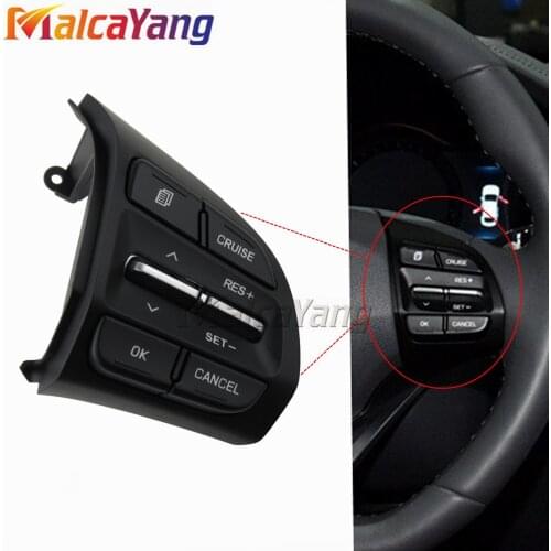 Steering Wheel Buttons For Hyundai 2016-2017 Elantra AD Sport Cruise Audio Remote Control Switch For Hyundai Encino 2018