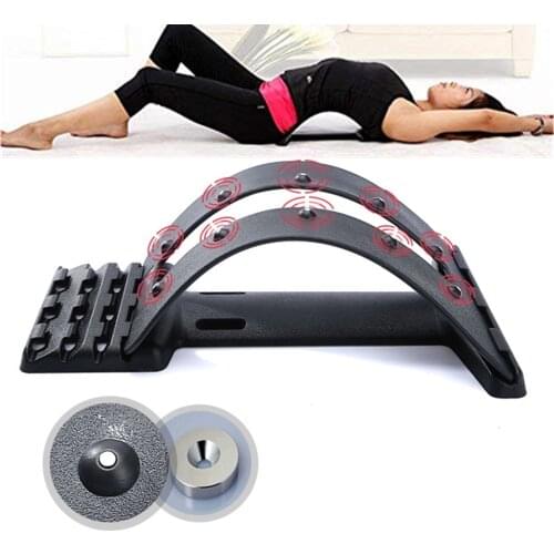 Magnet Massage Set Up Benches Back Stretcher Lumbar Support Acupuncture Device Posture Corrector for Back Pain Relief