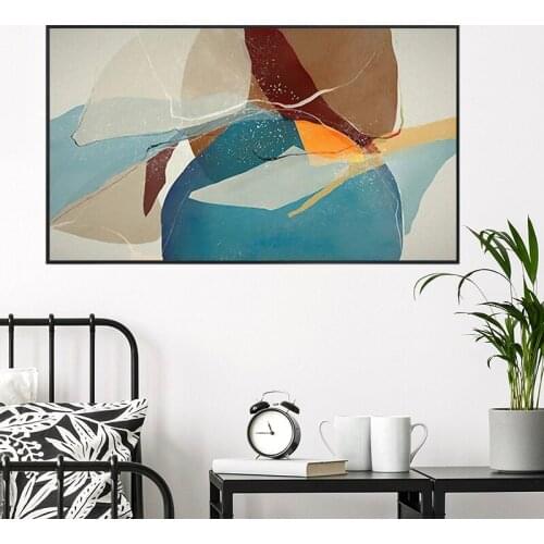 Minimalist Modern Abstract Style Canvas Painting Wall Art Nordic Posters and Prints Wall Pictures for Living Room Decoration