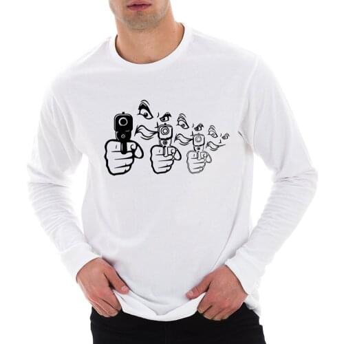 TARCHIA 2022 Brand Shoot Hot Sale Eur Size Free Shipping Oversized Long Sleeve Tee Print Mens T-Shirt 100% Cotton Plus Homme