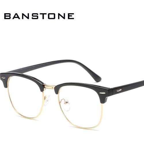 Anti Blue Light Glasses Men Computer Retr Clear Glasses Frame Blocking Blu ray Transparent Eyeglasses Women Myopia Optical Frame