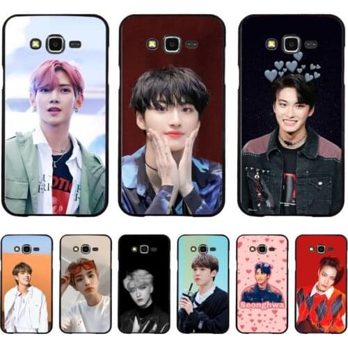 FHNBLJ ATEEZ HongJoong SeongHWA Luxury Unique Phone Cover for Samsung A50 A70 A40 A6 A8 Plus A7 A20 A30 S7 S8 S9 S10 S20 Plus