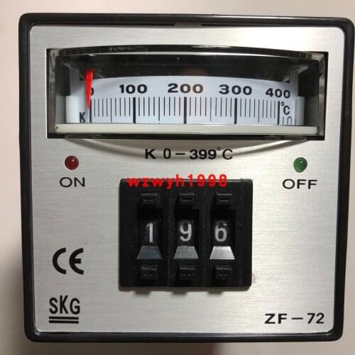 SKG dial pointer temperature controller ZF72 temperature controller SKG ZF-72 299-399 SSR
