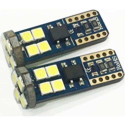 4Pcs Lamp Led T10 W5W Side Parking Lights Marker Bulbs For Land Rover Discovery Range Rover Evoque Freelander Defender canbus