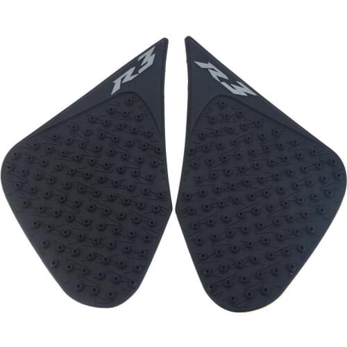 Fuel Tank Pad Traction Side Sticker Gas Knee Grip Decals for YAMAHA YZF R3 YZFR3 2013-2016