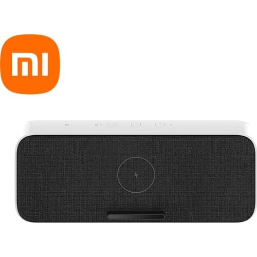 Original Xiaomi Mi 30W Max Wireless Charger with Bluetooth 5.0 Speaker Dual Bass for Xiaomi 10 9 Pro iPhone 11 Samsung S10 Qi