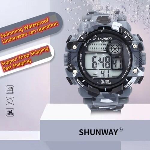 YUWSPR Camouflage Watch
