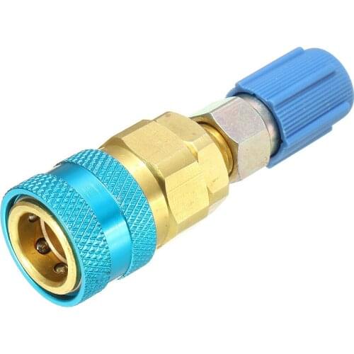 1 Pair Quick Coupler Adapter R134 Car A/C Air Condition Low/High Quick Extension Adapters M S Auto Air Conditioning