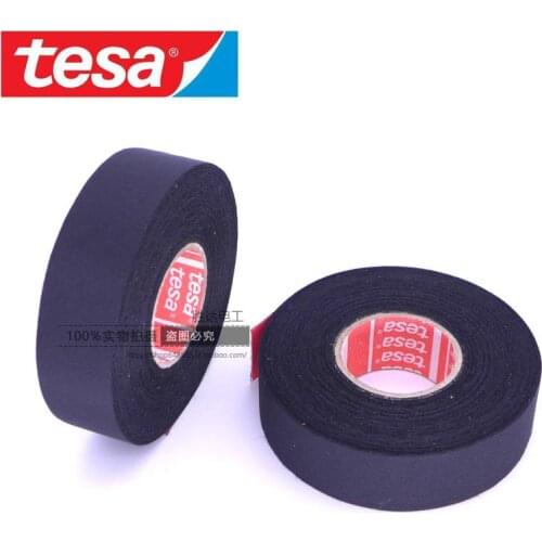 1 PCS )Germany TESA 51036Flannelette Public Wire Harness Engine Room Temperature Resistance Tape TESA Adhesive Tape Meters