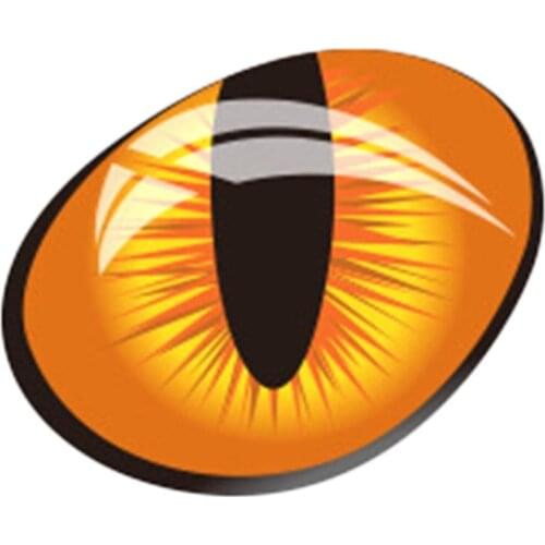 2020 Hot New High Quality 1PC Initial Cat Eyes Motorcycle Personality Reflective Stickers Cars Decals Super Waterproof Sunscreen