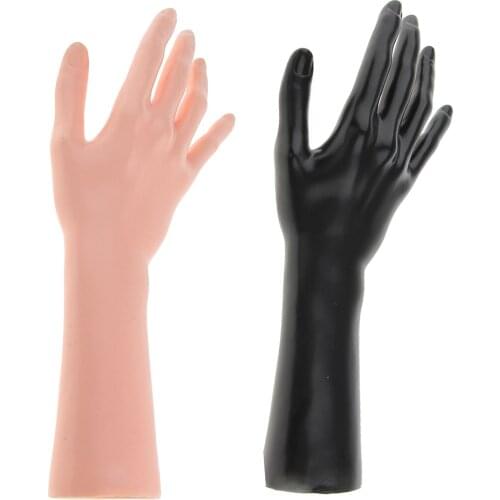 1 Piece Women Plastic Female Mannequin Right Hand For Jewelry Bracelet Ring Glove Display