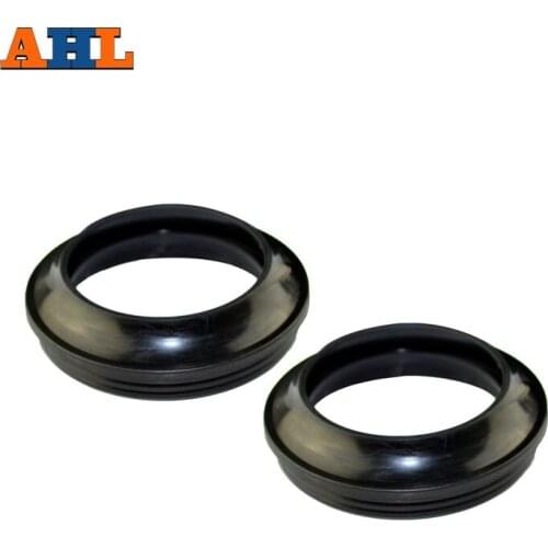 AHL 1 pair Motorcycle Parts Front Fork Damper dust seal Size 39*51 39 51 Motorbike Dirt Racing Bike Shock absorber