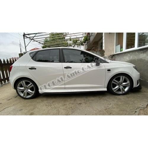 For Seat Ibiza 2018-2021 Mk5 Side Skirts Attachment Sill Trim Car Styling Auto Accessory Universal Spoiler Mud Flaps Spilitter