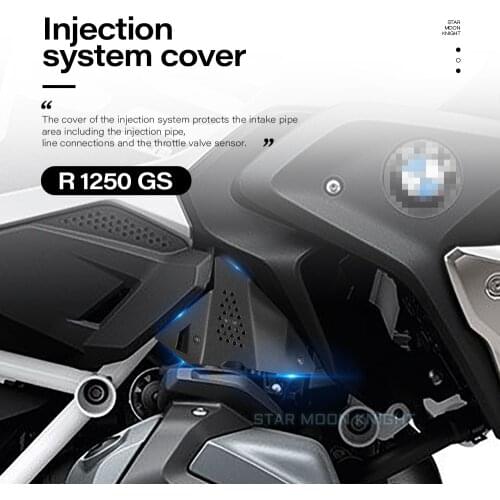 For BMW R 1250 GS R1250GS Injection System Cover Throttle Body Guards Injection Pipe Protector Throttle Valves Sensor Guard