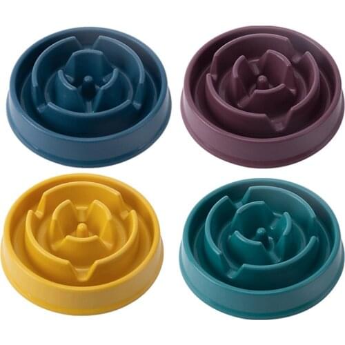 Slow Feeder Dog Bowls for Large Dogs 4 Cups - Heavy Duty Dog Food Bowls for Medium Sized Dog - Maze Puzzle Slow Feeding Dog Bowl