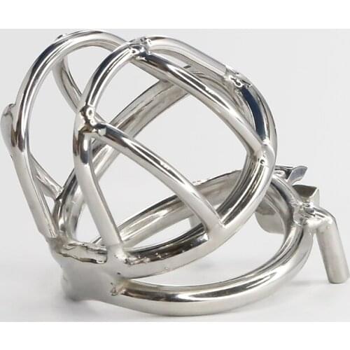 Best BDSM Faithful Metal Chastity Cage Belt Device Fetish Cock Cage With Abstinence Lockable Penis Spikes Ring Adult Sex Toys