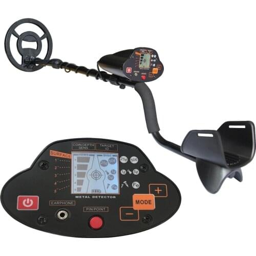 High Sensitivity Underground Metal Detector MD-5030 LCD display Pinpoint function Waterproof search coil for coins, relics,gold