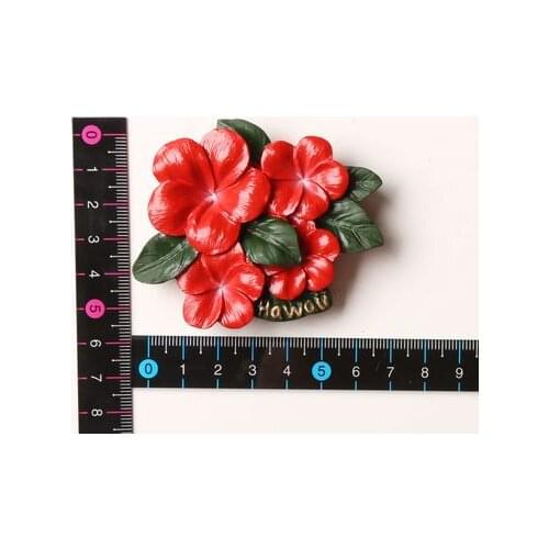 Hawaii Island flowers Fridge stickers