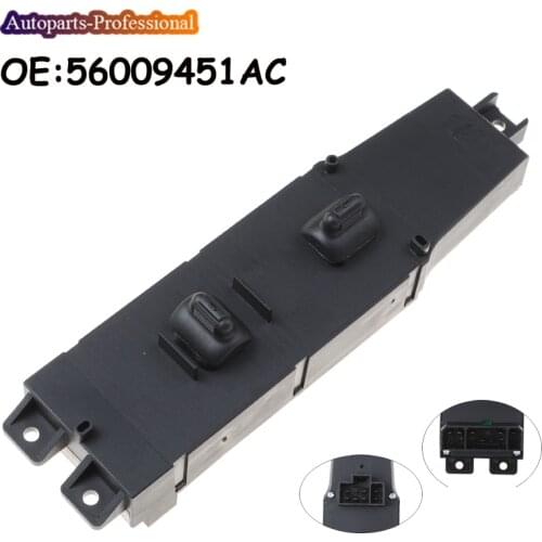 New Electric Window Master Lifter Control Switch Button For Jeep Cherokee XJ 1997-2001 56009451AC 56009451AB Car accessories