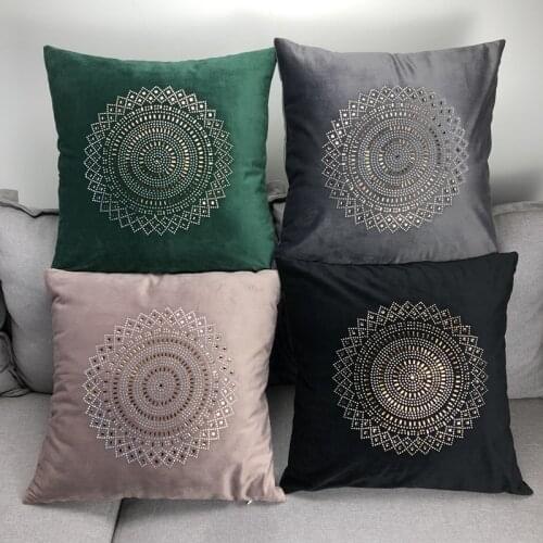 Luxury Hot Drilling Cushion Cover Short Plush Sofa Bed Throw Pillow Case Cover Double Side Home Decoratie Pillowcase Car Seat