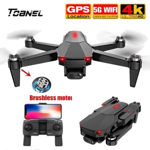 S9 RC Drone Brushless Quadcopter Camera Drone 4K GPS Long Distance Professional 5G WiFi FPV Brushless Motor Foldable Drone