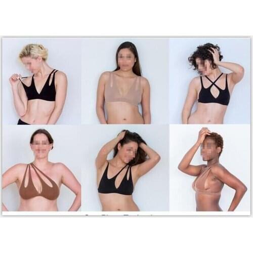 Sports underwear for women to wear running fitness vest style shockproof anti sagging high strength Yoga bra crop top tops