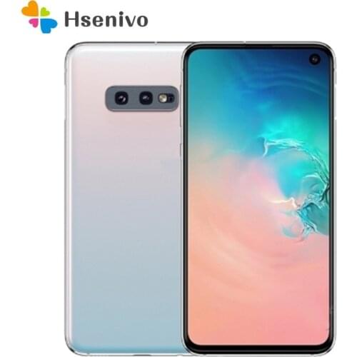 Samsung Galaxy S10e Refurbished-Original Unlocked G970U 5.8Inch 128GB 6GB RAM Wi-Fi LTE 4G 16.0MP Camera Octa Core Phone