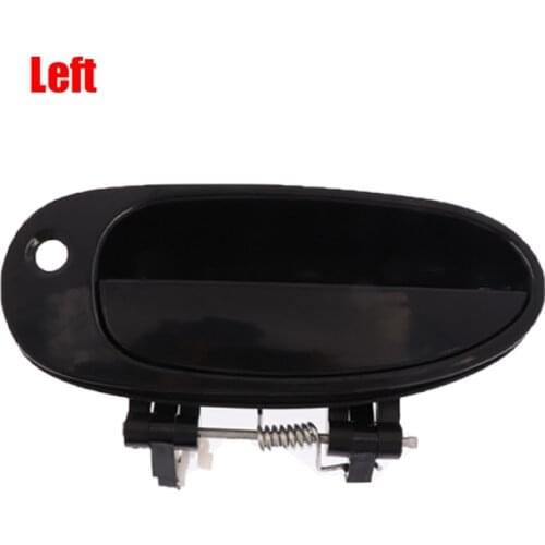 1 / 2 PCS Black Exterior Outside Door Handle Front / Rear Left Right For Kia Sephia 1998 1999 2000 2001, Spectra 2000 2001 New