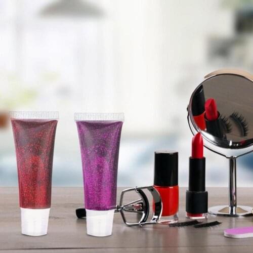 1G 20ml Disposable Syringe Empty Lipstick Tube Clear Soft Lip Gloss Container Refillable Lipgloss Tubes Jars For Cosmetic Makeup